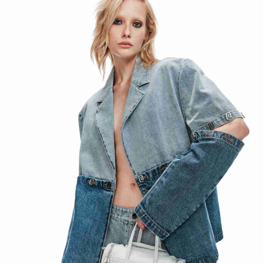 Brand new with tag at cherine signature design denim jacket